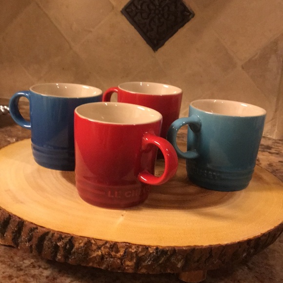 Le Creuset Other - LE CREUSET Espresso Mugs, NWT
